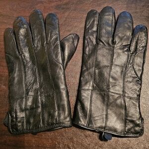 3M Thinsulate Black Leather Men's Gloves Insulation M/L Winter